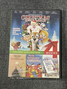 Christmas Is Here Again/George and the Christmas Star 4 Movies DVD NEW SEALED - Picture 1 of 2