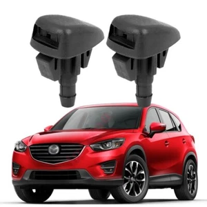 Brazo pulverizador chorro boquilla limpiaparabrisas capó delantero 2 piezas para Mazda CX-5 - Imagen 1 de 15