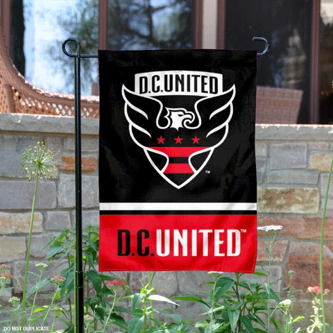DC United Two Sided Garden Flag and Yard Banner Cover