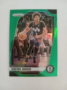 2024-25 Panini Prizm Cameron Johnson Green Brooklyn Nets #202 - Picture 1 of 8