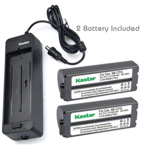 Kastar Battery or Charger Canon SELPHY CP800 CP900 CP910 CP100 CP200 CP220 - Picture 1 of 18