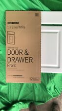 B&Q Kitchen WHITE GLOSS MOULDED PACK P 400mm Drawerline Door + Drawer