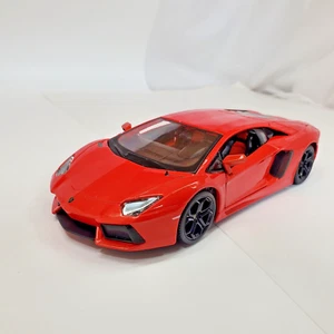 Maisto 1:24 Lamborghini Aventador LP700-4 Diecast Model Racing Car Toy Red - Picture 1 of 24