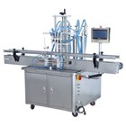 Auto 4 Heads Liquid Detergent Drinking Water Oil Liquid Bottle Filling Machine