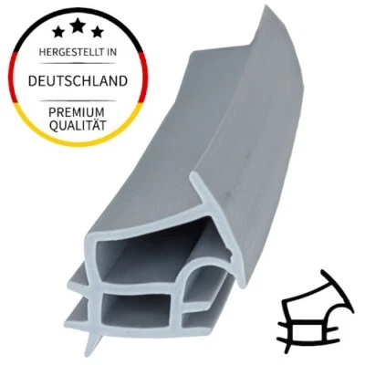 EINFACH-DICHTUNGEN.DE Stahlzargendichtung Dichtung Tür passend für Novoferm Farbe: Grau Menge: 5m