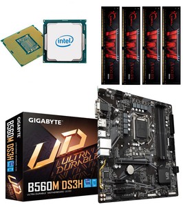 Bundle PC 104: Intel I5 11600K 6x 4,9 Ghz Turbo Gigabyte B560M-DS3H