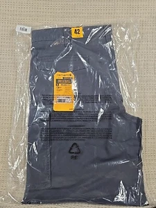 Size 42 Carhartt BS3542 Rugged Flex Relaxed Fit Canvas Cargo Work Short Gray Men - Picture 1 of 16