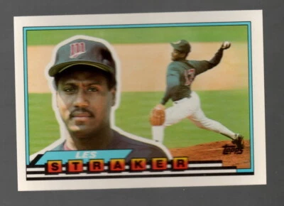 1989 Topps Big #90 Les Straker NM - Image 1 of 2