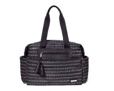 Skip Hop Riverside Ultra Light Diaper Bag Tote New Black Changing Pad - Image 1 of 4
