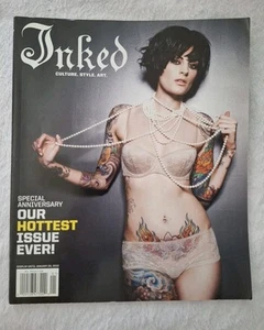 INKED MAGAZINE Jan 2010 Anniversary Issue AFI Interview - SlayMartVideo - Picture 1 of 4