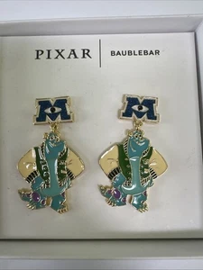 Neu im Karton Baublebar x Disney Pixar Sulley Monsters Inc University Ohrringe NEU - Bild 1 von 6