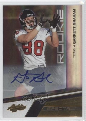 2010 Panini Absolute Memorabilia /99 Garrett Graham #137 Rookie Auto RC - Image 1 of 2