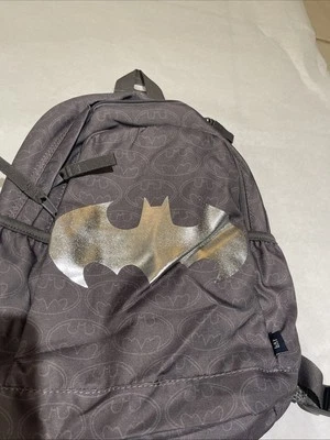 Mochila para libros Gap Kid Batman gris escuela junior nueva con etiquetas $49.95 Foto 1 de 4