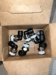 MENGE 7 LEGRIS STECKER 90º METALL/KUNSTSTOFF KOMBINATION ELLENBOGEN 3/8" NPT (TK25) - Bild 1 von 1