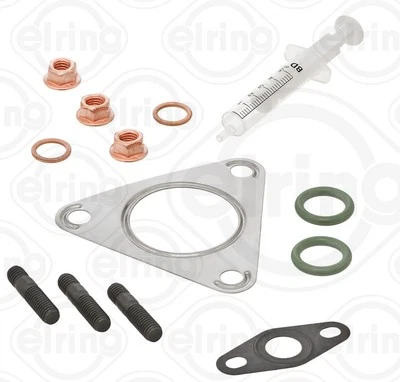 ELRING 715.530 Mounting Kit, charger for MERCEDES-BENZ,MULTICAR,PUCH,SSANGYONG - Bild 1 von 3