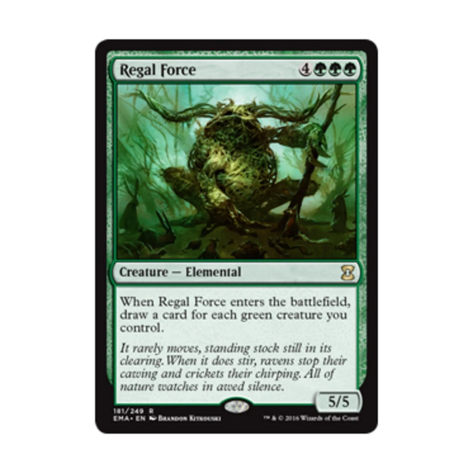 WOTC MTG Eternal Masters Regal Force (R) (Foil) NM - Image 1 of 1