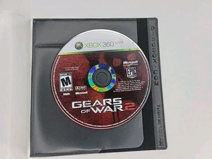 Gears Of War 2 Xbox 360 Disco Solo Limpio, Probado, Funcionando Videojuego - Imagen 1 de 3