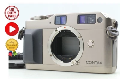 US Duty Paid [N NEUWERTIG] Contax G1 Green Label analoge Sucherkamera aus JAPAN - Bild 1 von 4