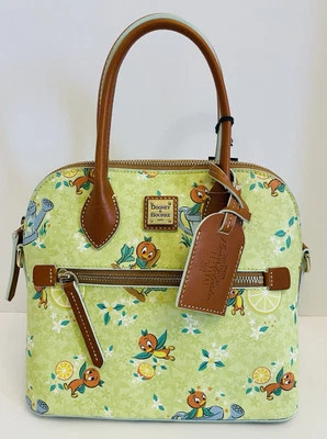Dooney & Bourke Orange Bird Satchel Bag Epcot International Flower Garden 2022 - Image 1 of 4