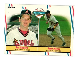 1988 Fleer #645 Jim Eppard / Joey Meyer MLP, RC - Picture 1 of 2