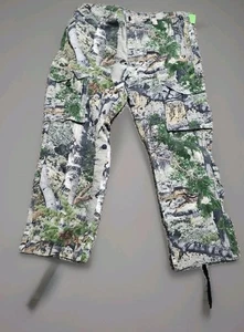 Mossy Oak Pants Mens Extra Large 40/42 Camouflage Cargo Country DNA Camo Outdoor - Picture 1 of 10