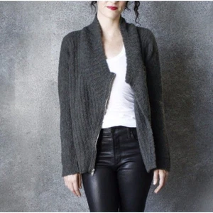 Skin Moto Pullover in oliv - Alpaka - Größe S - Bild 1 von 11
