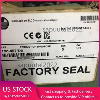 COMUNICACIÓN 1761-NET-ENI MICROLOGIX Y SLC NUEVO FedEx o DHL Foto 1 de 4