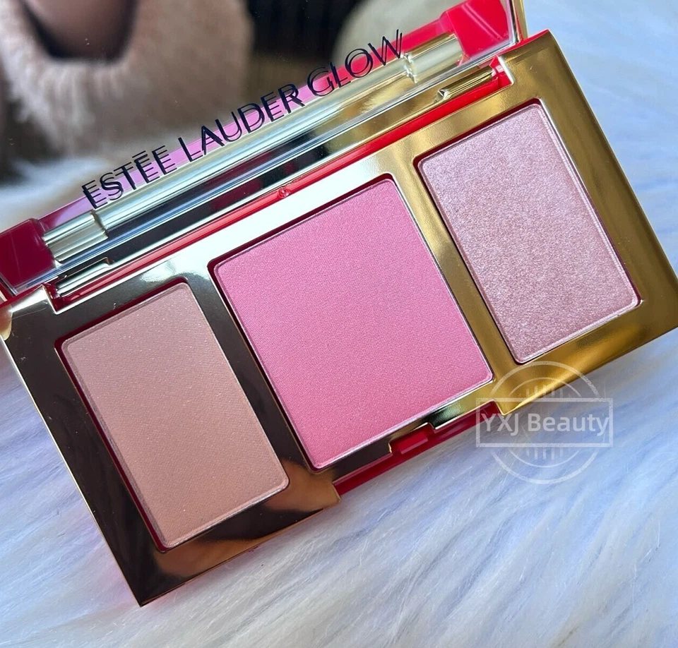 New Estee Lauder Glow Cheek Palette Full size 0.29oz/8.7g~Discontinued - Image 1 of 4