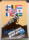 1977 HANG TEN USGP CARLSBAD ROGER DECOSTER BEL-RAY MOTOCROSS EVENT POSTER