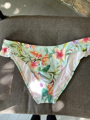 Новый с этикетками Elomi Swim Sunshine Cove с оборками низ ES801885AQA размер 12 США - Изображение 1 из 4