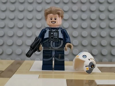 Minifigura LEGO Antoc Merrick - 75213 Star Wars Y-Wing piloto com capacete ***NOVO*** - Imagem 1 de 3