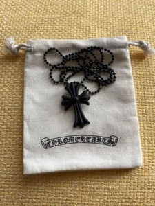 CHROME HEARTS 20th Anniversary Novelty Necklace black free shipping RARE - Picture 1 of 4