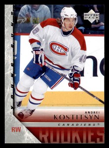 2005-06 Upper Deck #482 Andrei Kostitsyn  Young Guns RC
