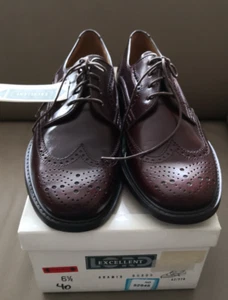 LORD EXCELEND HERRENSCHUHE HALBSCHUHE- EXTRA WEIT GR: 40 / NEU NP: 99€ - Bild 1 von 10