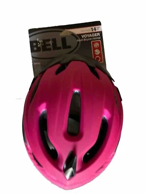 Casco de bicicleta Bell Voyager adulto rosa 14+ 21,25-24” NUEVO Foto 1 de 4