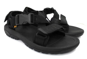 Teva Herren schwarz Hurricane Verge Riemchen Wander Sandalen 1121534 Größe 11 leichte Nutzung - Bild 1 von 7