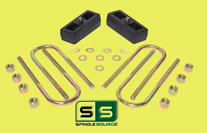Bloques de elevación de 2,0" con pernos en U para Ford Ranger 2001 - 2010 2x4 4 cilindros y 6 cilindros - Imagen 1 de 1