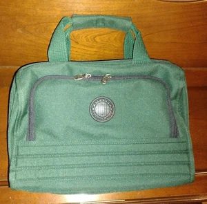 Y2K Ricardo Beverly Hills Reise Kulturbeutel hängende Organizer Tasche grün 13x10x4 - Bild 1 von 7
