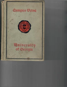 1907 Campus Verse, University of Georgia, Athens Collection of Poems by Students - Picture 1 of 3