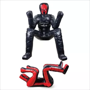 MMA Grappling Dummy 180cm | Wrestling Training Selbstverteidigung Vinyl Dummy (ungefüllt) - Bild 1 von 24