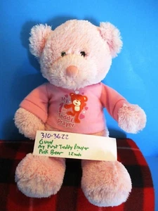 Gund My First Teddy Prayer rosa Bär Plüsch (310-3622) - Bild 1 von 6