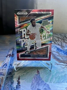 2024 Prizm Draft Picks WOOGA POPLAR Rated Prospect Red Ice - Picture 1 of 2