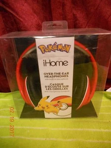Pokemon Over The Ear Headphones IHOME - Picture 1 of 3