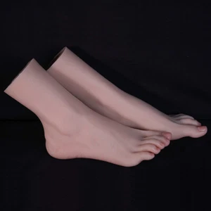 One Foot Model Display Props Medical Painting Teaching Platinum Silicone Feet - Picture 1 of 12