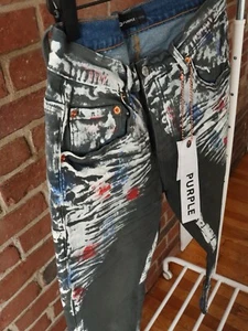 Purple Brand Men’s Logo Jeans - Picture 1 of 4