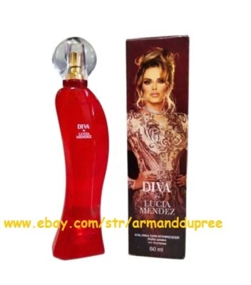 LUCIA MENDEZ DIVA PERFUME CON FEROMONAS DE FULLER 100% ORIGINAL CAJA SELLADA - Image 1 of 4