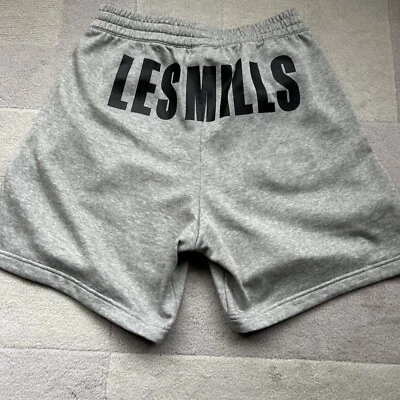 Pantalones Cortos Reebok Les Mills Genuinos Modelo DV2712 - Gris - Talla S - Usados Excelente Estado Foto 1 de 4