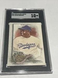 2022 Topps Allen & Ginter A&G Jackie Robinson #108 Dodgers SGC 10 GEM MINT HOF - Picture 1 of 5