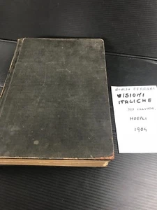 B52 Giulio Ferrari VISIONI ITALICHE Hoepli 1904 - Foto 1 di 5