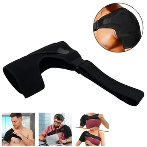 Shoulder Brace Support Adjust Compression Sleeve Torn Rotator Cuff Relief Joint - Picture 1 of 16
